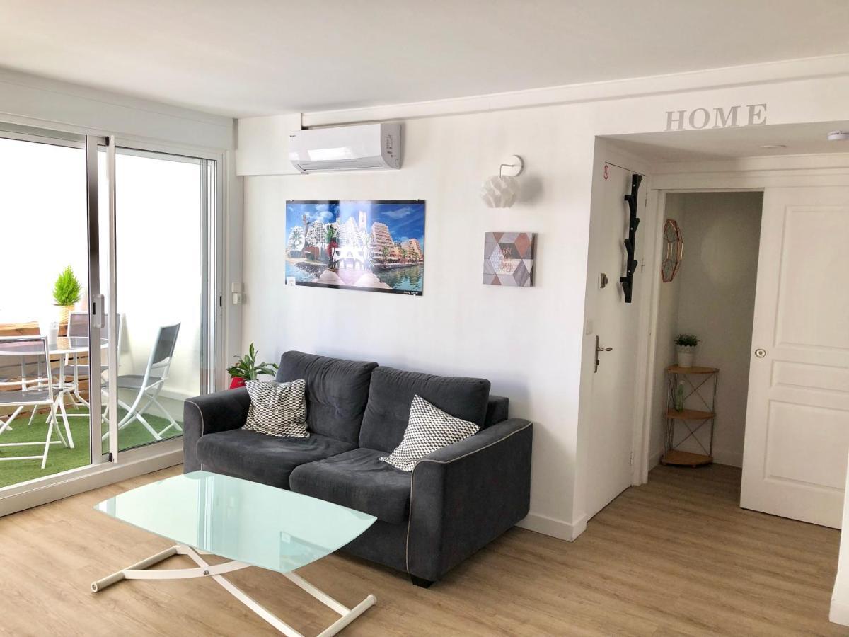 Appartement T2 de 40m2 refait à neuf pour vous ! Climatisé La Grande-Motte Exterior foto
